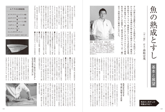  寿司業界専門誌「すしの雑誌 第１７集」にて不二楼の「熟成鮨」を特集いただきました
