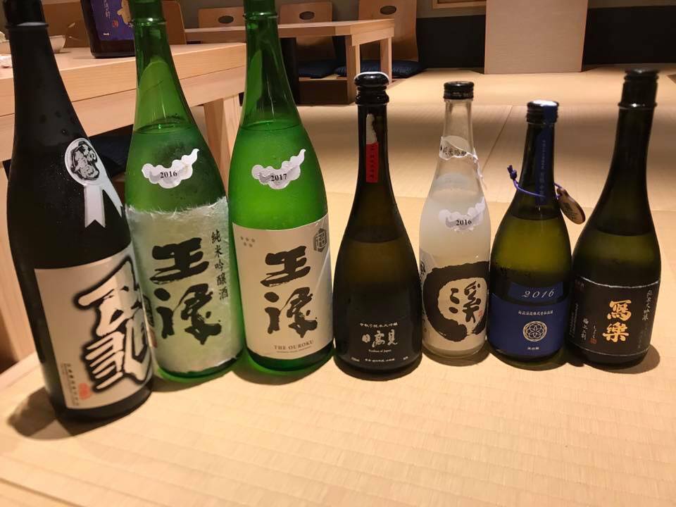 不二楼　日本酒の選考会
